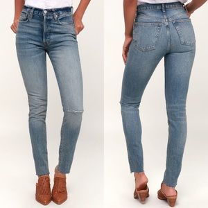 NWT | Free People Stella High Waisted Skinny Jeans